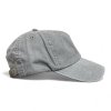 DARK CAP - kšiltovka LAZY BOUGIE BITCH / ŠEDÁ WASHED