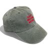 DARK CAP - kšiltovka LAZY BOUGIE BITCH / TMAVĚ ZELENÁ WASHED