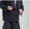 A_SSIMETRIA unisex kimono černé