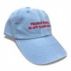 DARK CAP - kšiltovka PEDRO PASCAL IS MY SAFE SPACE / světle modrá washed