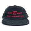 DARK CAP - kšiltovka 5 panel MAKE YOUR OWN MONEY / černá manšestr