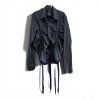 AMK DEFINITION UPCYCLING -košile unisex - tmavě modrá