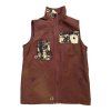 AMK DEFINITION UPCYCLING - unisex vesta bordo