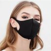 Černá unisex elastická rouška / Maska na obličej - BLACK MASK NINJA