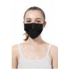 Jednorázová černá rouška / maska / ústenka - black