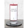 RONIC CANDLES - sójová svíčka/ velká svíčka - MADE OF MAN TEARS / red berries