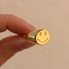 SMILEY FACE - zlatý prsten s motivem smajlíku