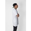 by André - unisex prodloužené triko s krátkým rukávem / WHITE