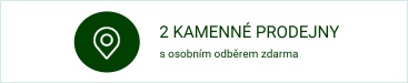 2 kamenné prodejny