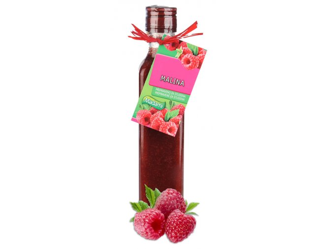 ovocny koncentrat malina 250 ml l