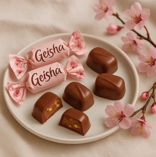 Čokoládky Geisha