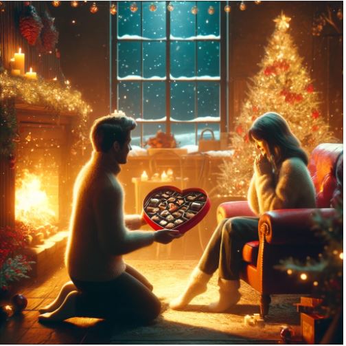 Dárek na Vánoce pro přítelkyni