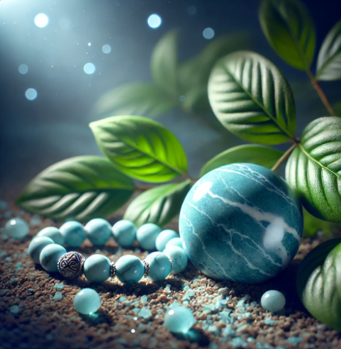 Minerál modrý howlit