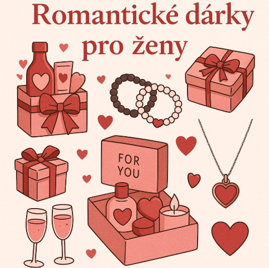 Romantické dárky pro ženy