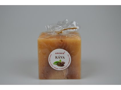 Svíčka Aromis kostka hnědá - Káva