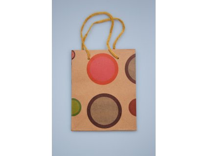 Dárková taška papírová KRAFT - S