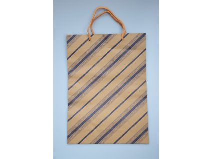 Dárková taška papírová KRAFT - L