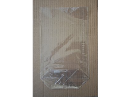 Celofánový sáček křížové dno - 27x18 cm