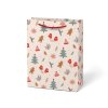 Vánoční dárková taška vánoční motiv č.1 - 25x 19 cm