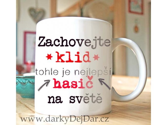 hasič tip na dárek