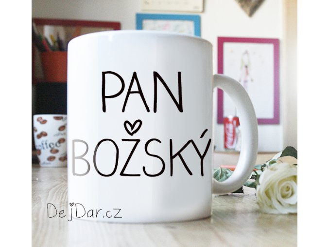 pan božský hrnek