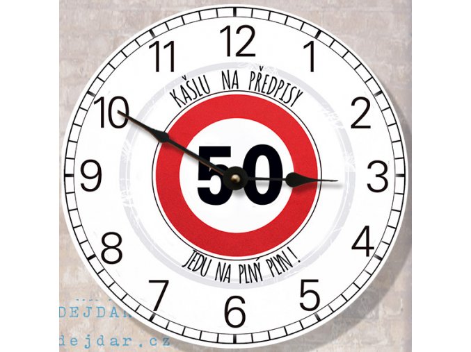 dárek k 50. narozeninám