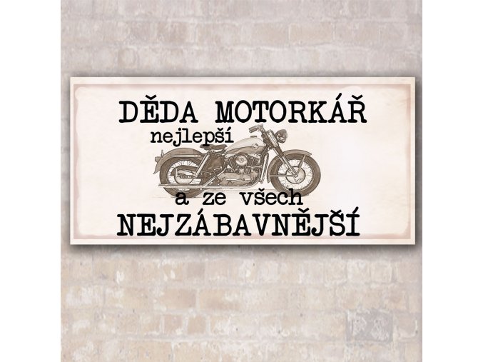 dárek pro motorkáře