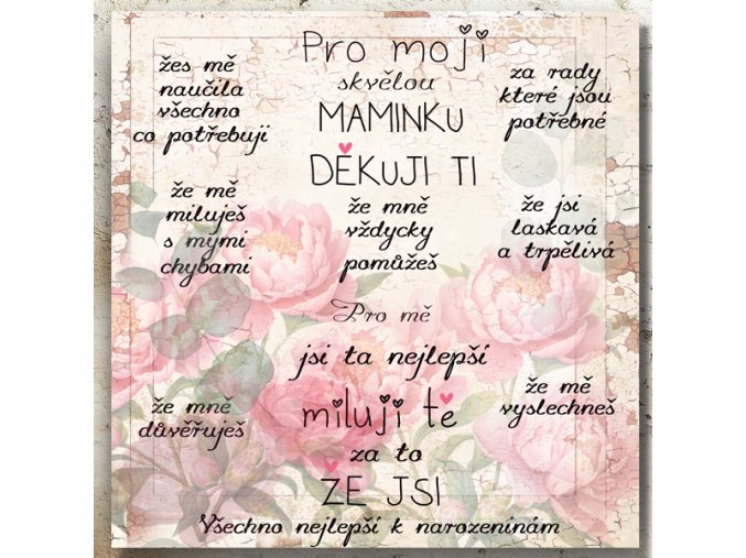 dárek pro maminku