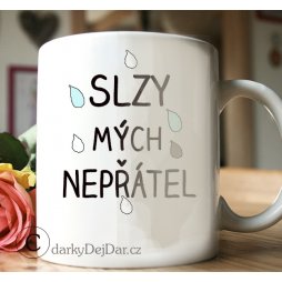 vtipný dárek slzy mých nepřátel