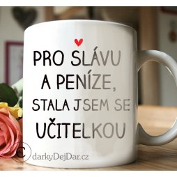 dárek pro paní učitelku