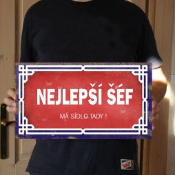 dárek pro nejlepšího šéfa, tip, nápad