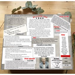 dárek k 60. narozeninám