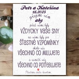 svatební přání