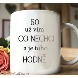 vtipný dárek k 60