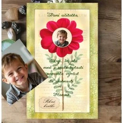 dárek pro učitelku do školy