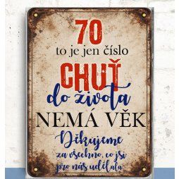 dárek k 70, pro ženu