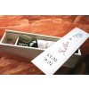 Svatební krabice na víno, tip jak darovat peníze ke svatbě