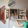 Velká šperkovnice na zeď, organizer na šperky