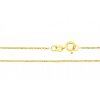 Řetízek ze žlutého zlata Lambáda Twist (Varianta: Délka 36 cm)