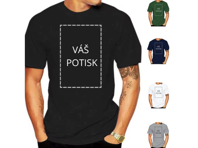 Dětské tričko s vlastním potiskem – BASIC