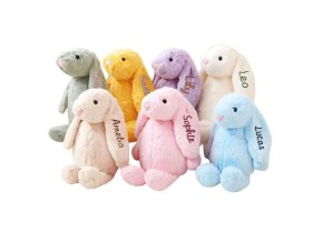 Plyšový králíček s vlastním jménem