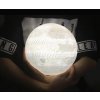 Měsíční 3D lampička s fotkou nebo textem