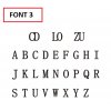 font 3