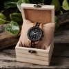 Luxusní pánské dřevěné hodinky BUSSINES CHARM