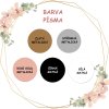 Dřevěná krabička na snubní prstýnky HEART - JMÉNA. DATUM SVATBY