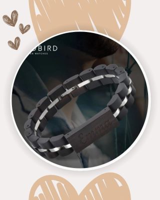 🌿 Náramek ke dřevěným hodinkám s textem – UNISEX ✨ Přírodní styl s osobním významem 🤍 Dřevěný náramek s možností...