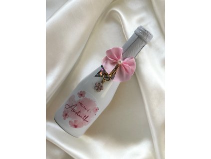 MINI BOHEMIA SEKT asistentka růžová + kytička