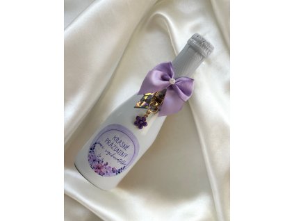 MINI BOHEMIA SEKT krásné práznidny vychovatelka fialová + přívěsek