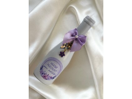 MINI BOHEMIA SEKT krásné prázdniny ředitelka fialová + přívěsek