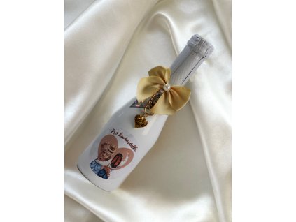 MINI BOHEMIA SEKT pro kamarádku kvbojky + srdce